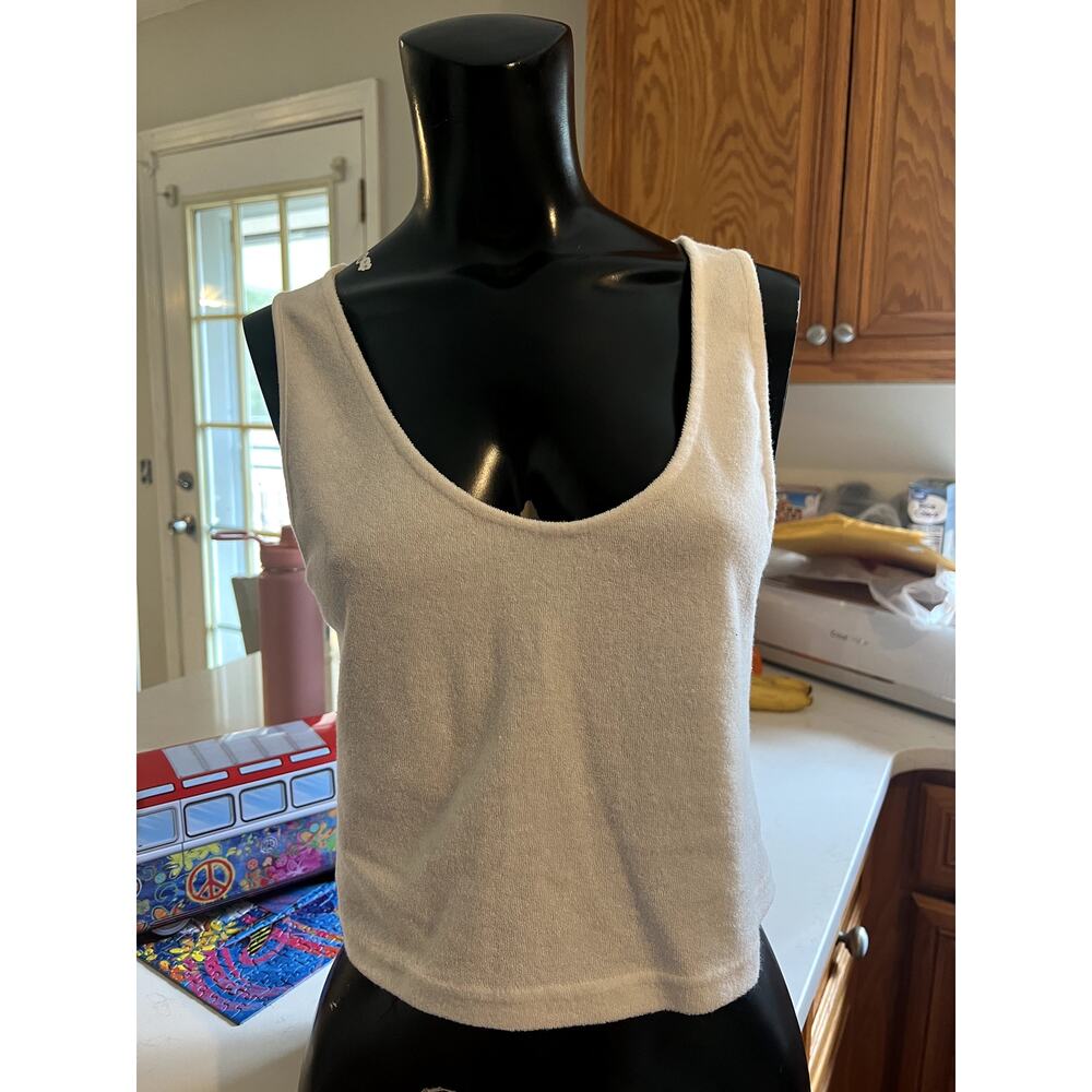 White Knit Forever 21 Tank